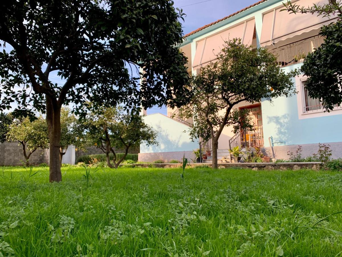 Mia Guest House - Entire Home With Balcony & Garden Divjake Bagian luar foto