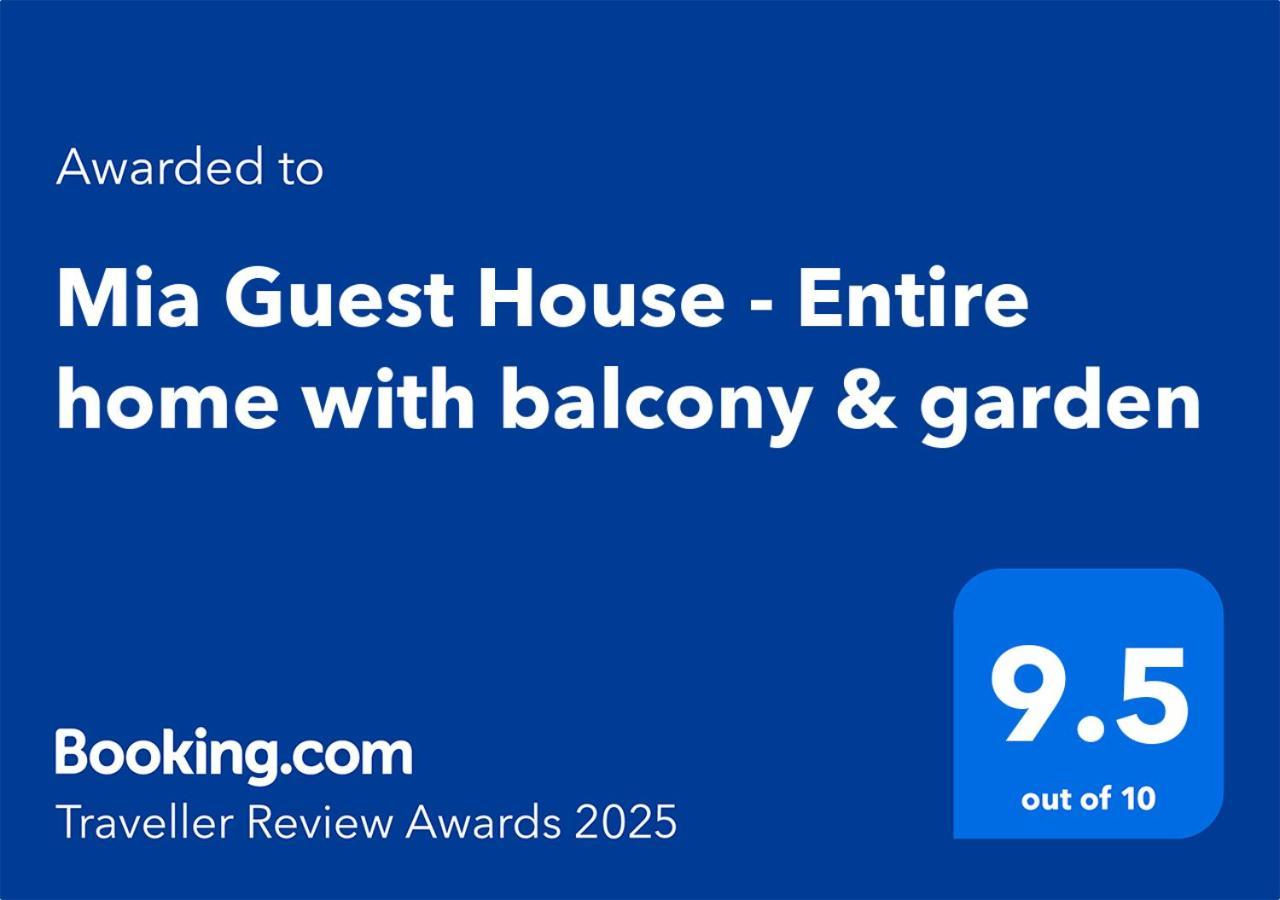Mia Guest House - Entire Home With Balcony & Garden Divjake Bagian luar foto